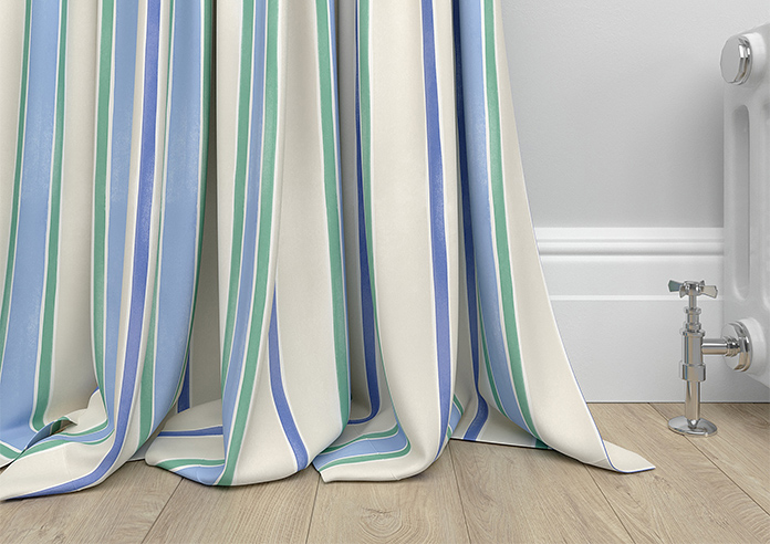 Bluebellgray Seaside Stripe, Atlantic - Made to Measure Curtains - Image 6